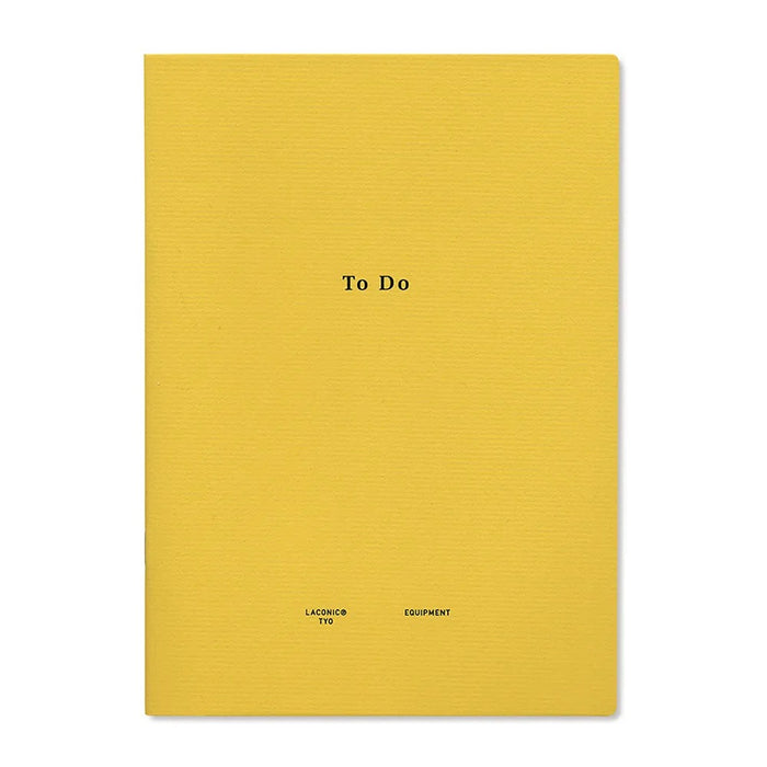 Laconic To Do Notebook