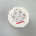 LAOMiS Black Frame Label Writable Washi