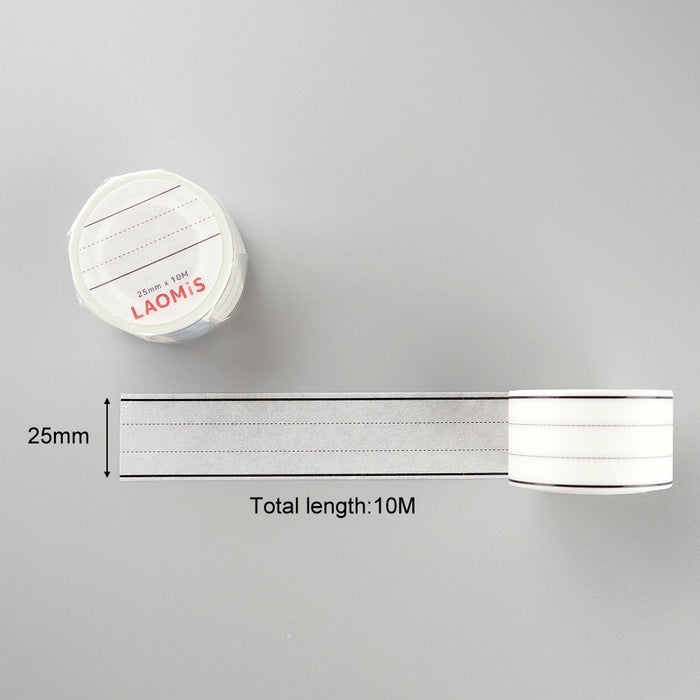 LAOMiS Black Label Writable Washi
