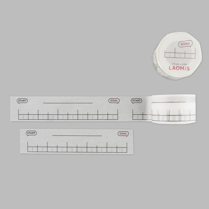LAOMiS Goal Progress Writable Washi