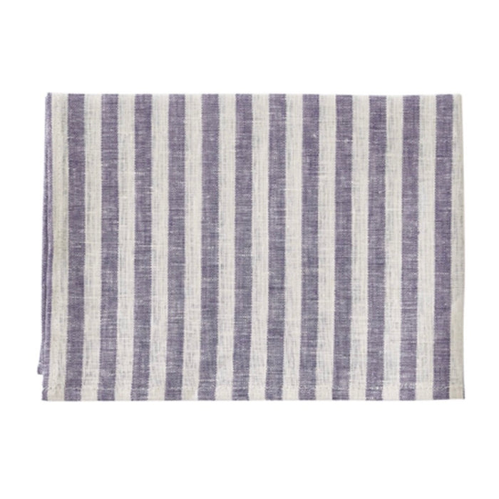Lavender & White Stripe (Joseph) | Linen Kitchen Cloth