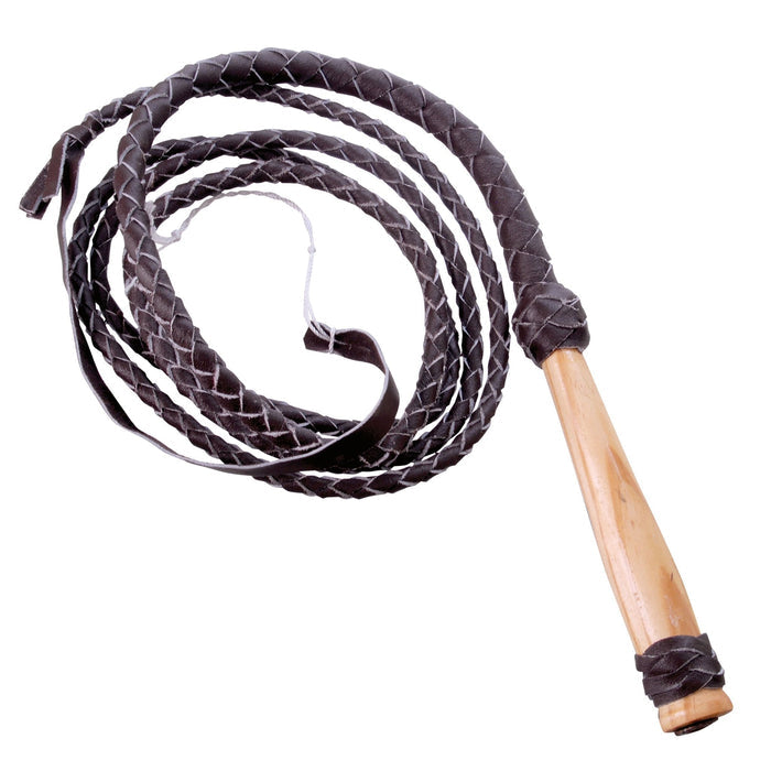 Leather Bull Whip - S8BU - 6" - 2