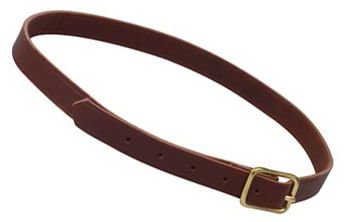 Leather Horse Neck Strap, 7/8" x 40" - DY1D8 - Brown - 7/8" x 40" - 1