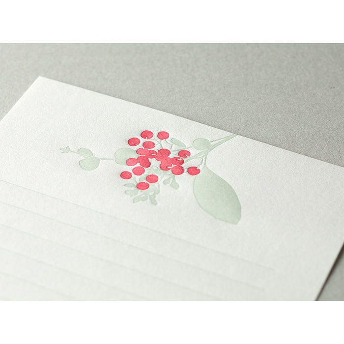 Letterpress Stationery Sets | Flowers