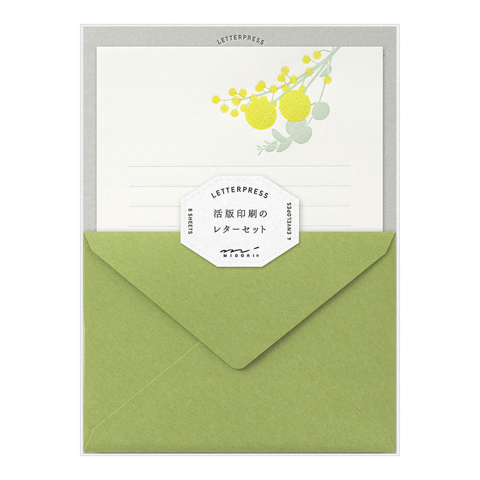 Letterpress Stationery Sets | Flowers