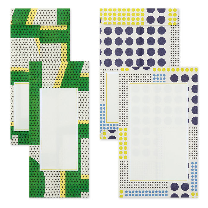 Letterset  w/ 10 Asst Envelopes | Geometrics