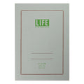 Life Pistachio Notebook A5 - Red Border