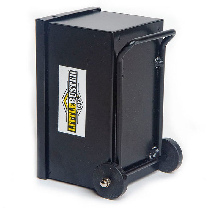 Little Buster Upright Show Box w/Dolly, Black - LB12V - 2