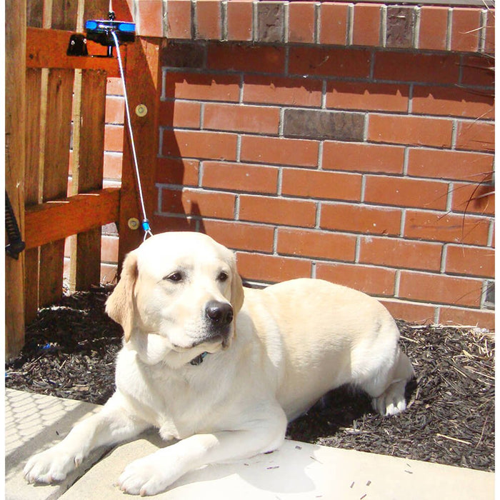 Lixit Bracket Mount Retractable Tie Out Reel for Dogs - 024LXT-8426 - Medium - 3