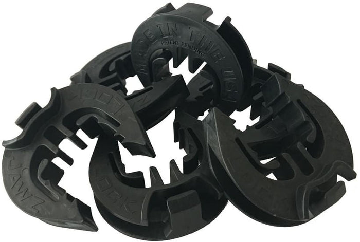Lock Jawz 25 Pack T - Post Insulator - AABAN - Black - 4