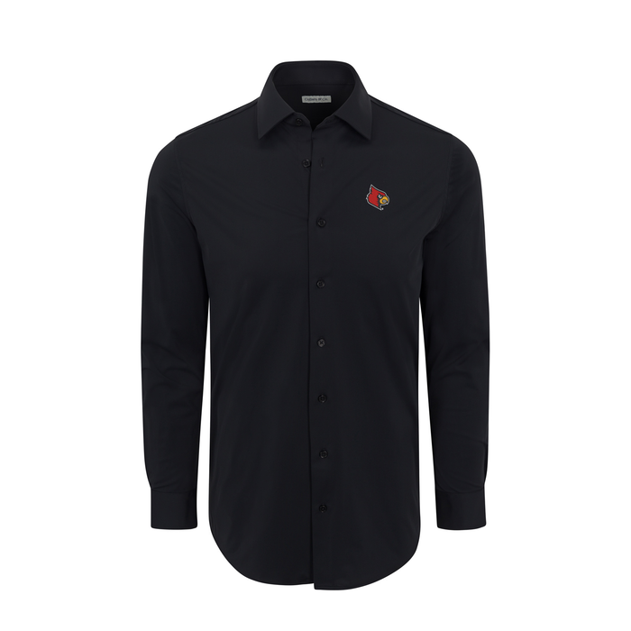 Louisville Apex Performance Dress Shirt Black