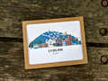 Ludlow Vermont Cityscape | Blank Greeting Card Set