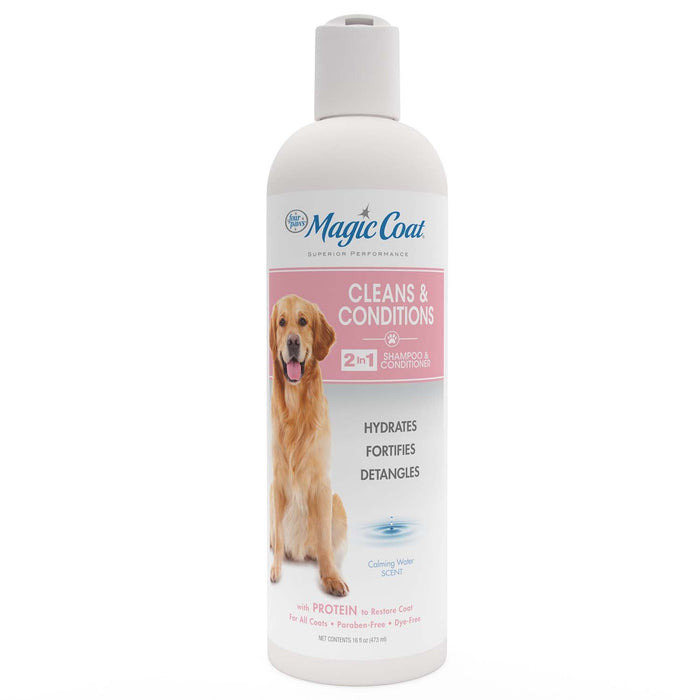 Magic Coat Cleans & Conditions 2 in 1 Shampoo and Conditioner, 16 oz - 39A1F - 16oz - 1