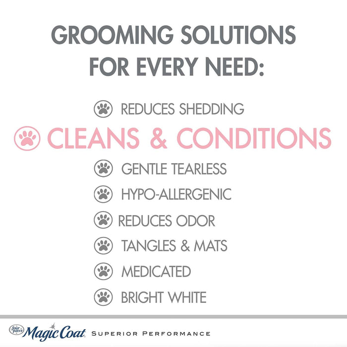 Magic Coat Cleans & Conditions 2 in 1 Shampoo and Conditioner, 16 oz - 39A1F - 16oz - 4