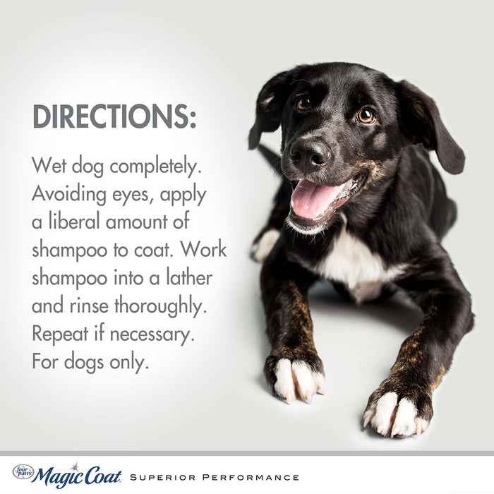 Magic Coat Medicated Dog Shampoo for Skin Allergies, 16 oz - 39A1N - 16oz - 6