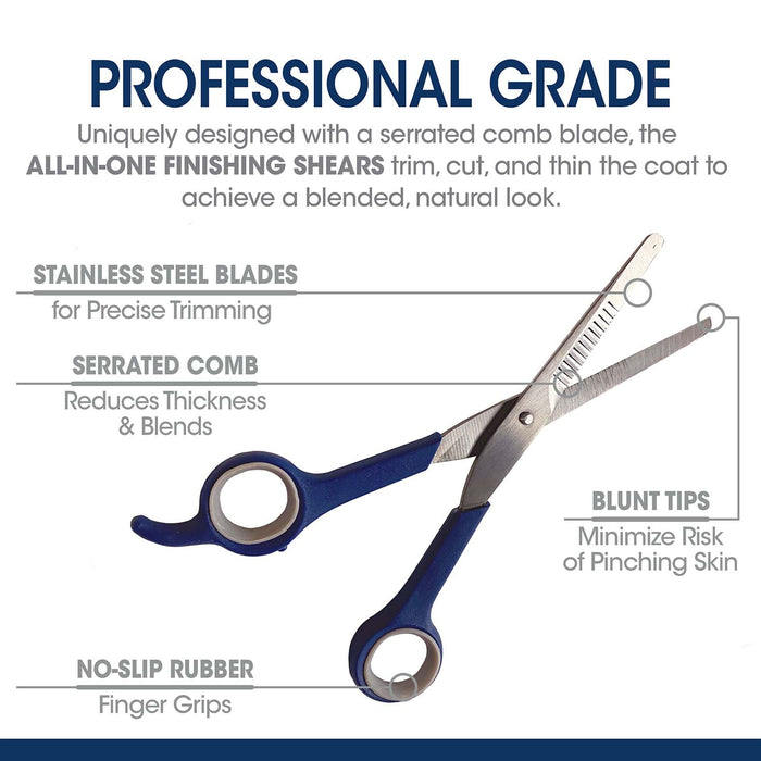 Magic Coat Professional Series All - in - One Finishing Grooming Shears - 39A18 - 4