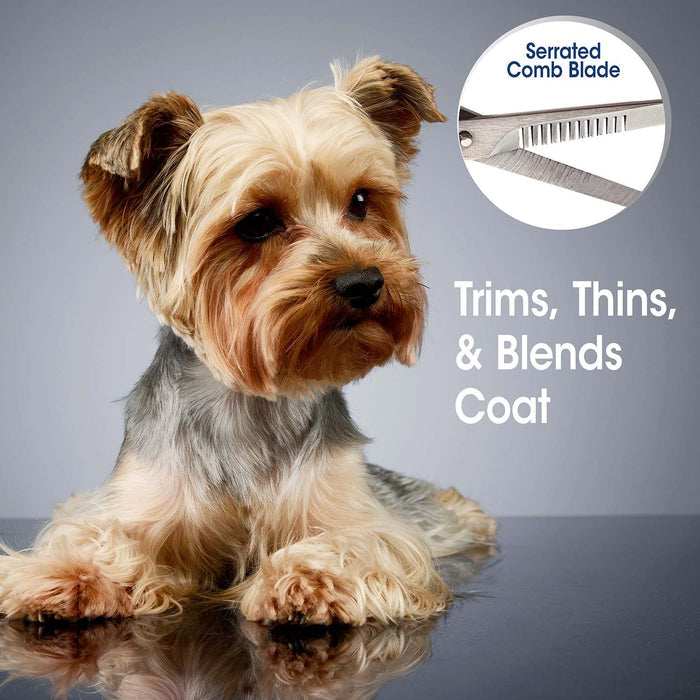 Magic Coat Professional Series All - in - One Finishing Grooming Shears - 39A18 - 5