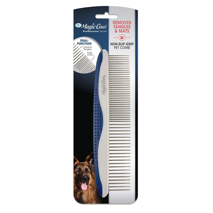 Magic Coat Professional Series Non - Slip Grip Pet Comb - 39A17 - 1