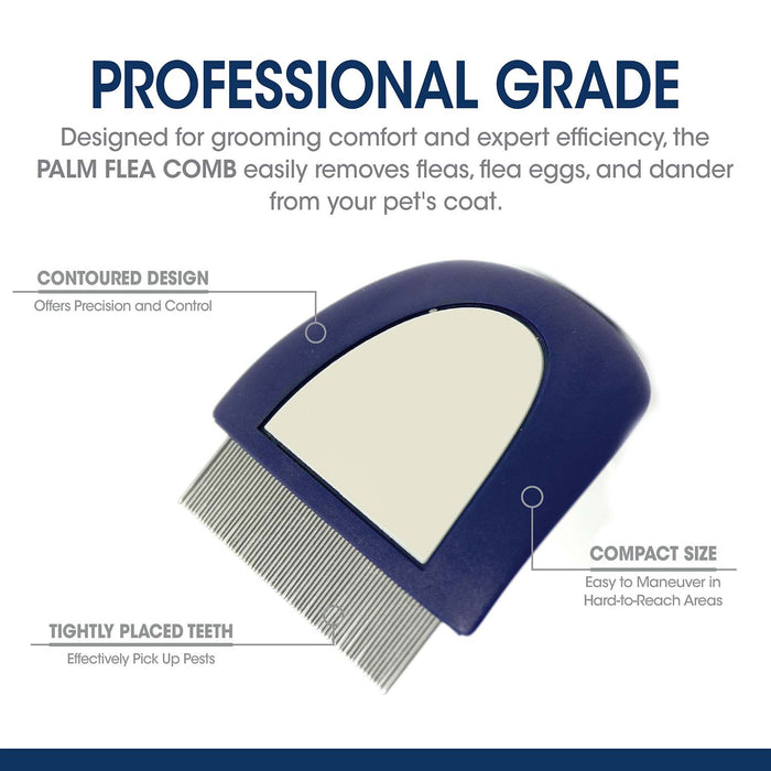 Magic Coat Professional Series Palm Flea Comb - 39A14 - 3