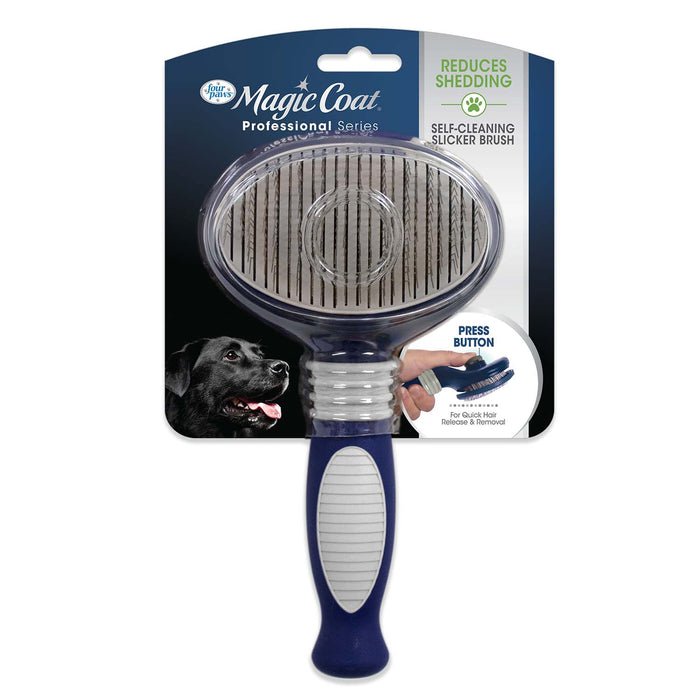 Magic Coat Professional Series Self - Cleaning Slicker Brush - 39ZZ - 1