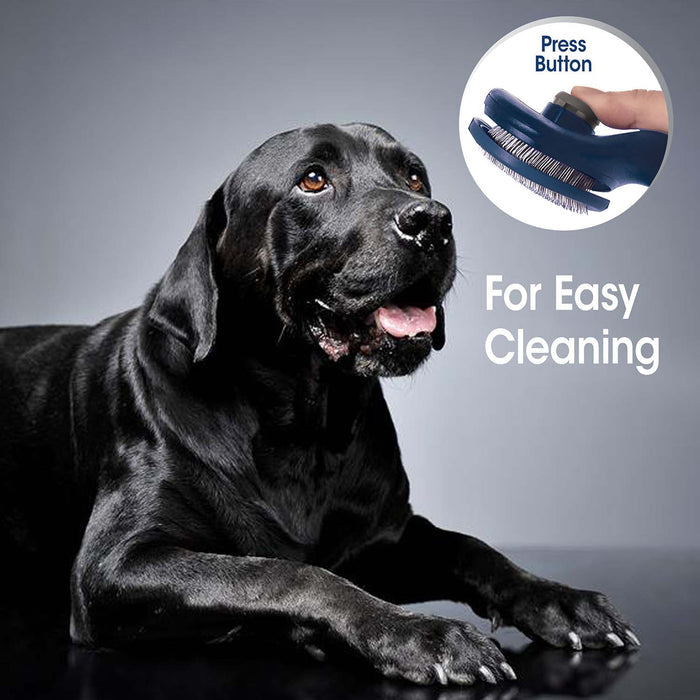 Magic Coat Professional Series Self - Cleaning Slicker Brush - 39ZZ - 3