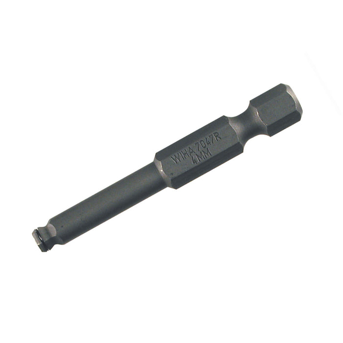 Wiha 71734 MagicRing Ball End Power Bit 3/16" x 50mm