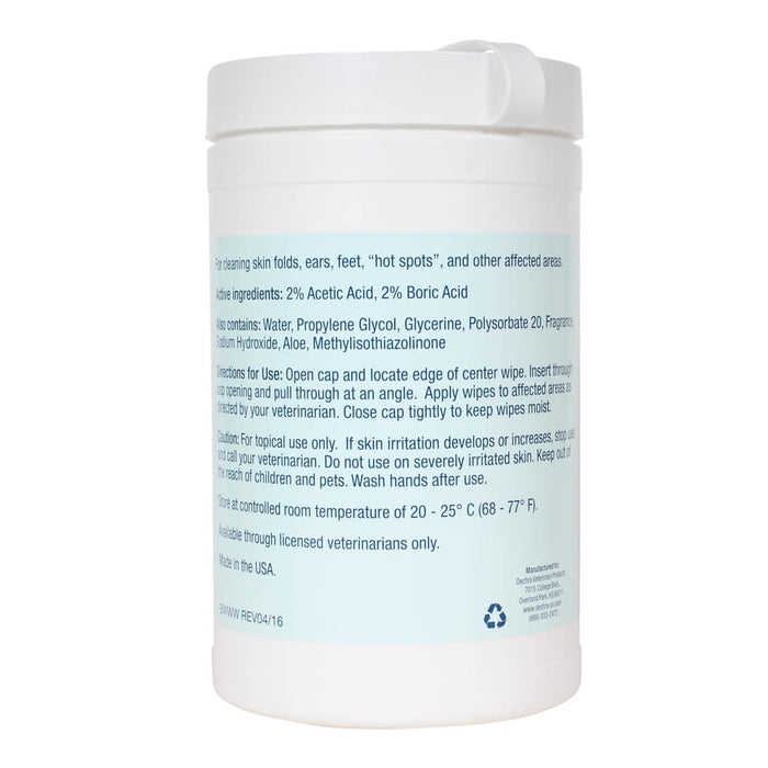 MalAcetic Wet Wipes for Dogs and Cats - 013DP-100 - 100 Count - 2
