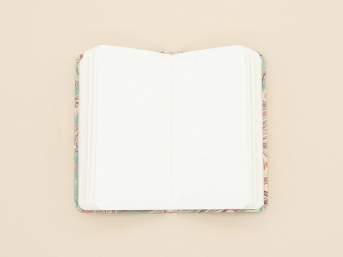 Marble Pocket Hardcover Journal Halcyon