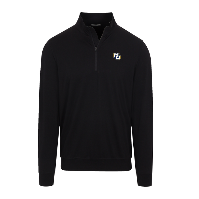 Marquette Velocity Performance Quarter Zip Black