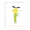 Martini bit Older Birthday Card