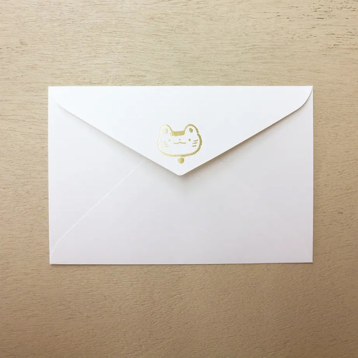 Masao Takahata Lucky Cat Birthday Card