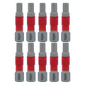 Wiha 76532 MaxxTor Impact Insert Bit Hex 5/32" x 29mm - 10 Pack