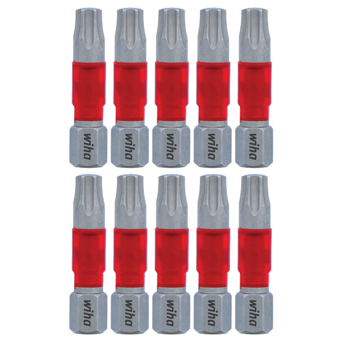 Wiha 76514 MaxxTor Impact Insert Bit Torx T27 - 29mm - 10 Pack