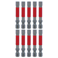 Wiha 76566 MaxxTor Impact Power Bit Hex 6.0mm x 49mm - 10 Pack