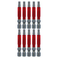 Wiha 76571 MaxxTor Impact Power Bit Hex 9/64" x 49mm - 10 Pack
