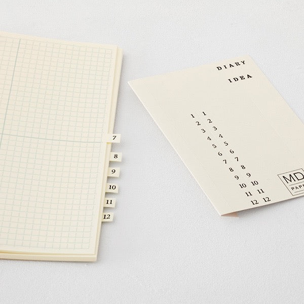 MD Diary Notebook A5 -  Grid Block