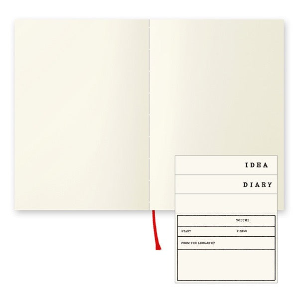MD Diary Notebook A6 - Blank