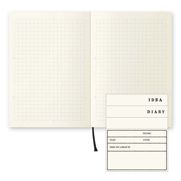 MD Diary Notebook A6 -  Grid
