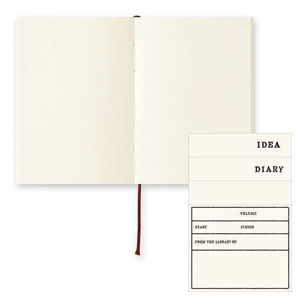 MD Diary Notebook A7 -  Blank