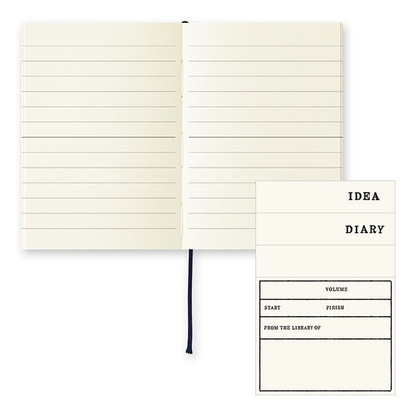 MD Diary Notebook A7 -  Lined