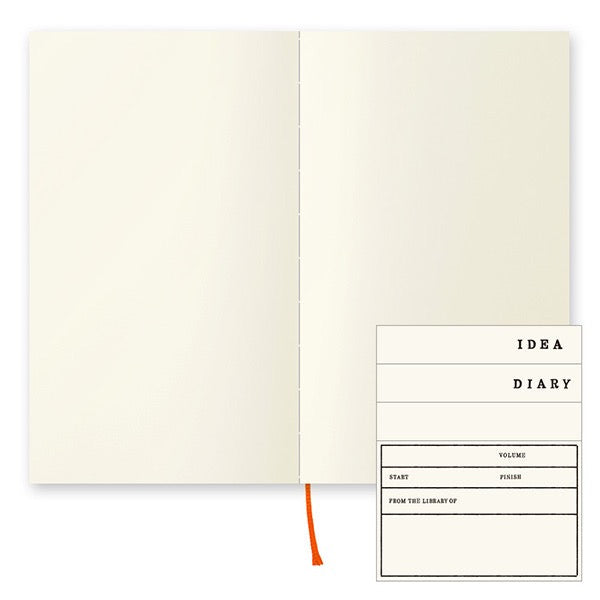 MD Diary Notebook B6 Slim - Blank