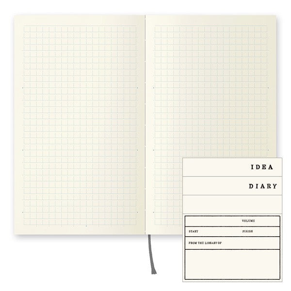 MD Diary Notebook B6 Slim - Grid
