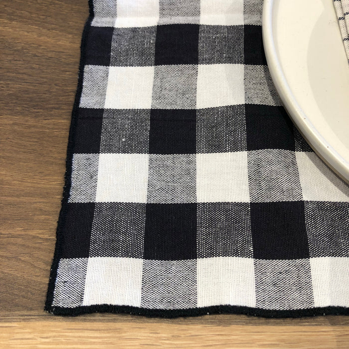 MDV Gingham Placemats Asst  20” x 14”