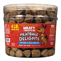 Meaty Treats Meatball Delights, Chicken & Rice Recipe - SUS3W - 4 lb - Chicken/Rice - 1