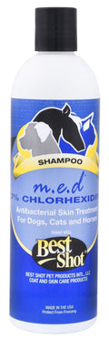 M.E.D. 3% Chlorhexidine Shampoo - BSPBC - 12 oz M.E.D. 3% Chlorhexidine Shampoo - 1
