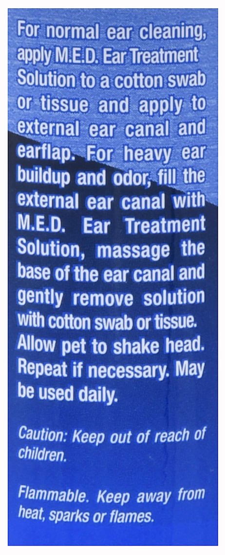 M.E.D. Herbal Ear Cleaner - BSPBL - 4 oz - 4