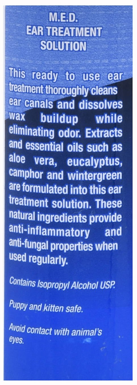 M.E.D. Herbal Ear Cleaner - BSPBL - 4 oz - 5