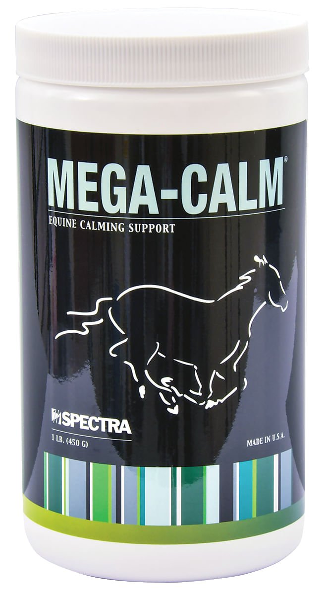 Mega - Calm Equine Calming Supplement - GQAA - 1 lb Mega - Calm, (up to 16 day supply) - 1