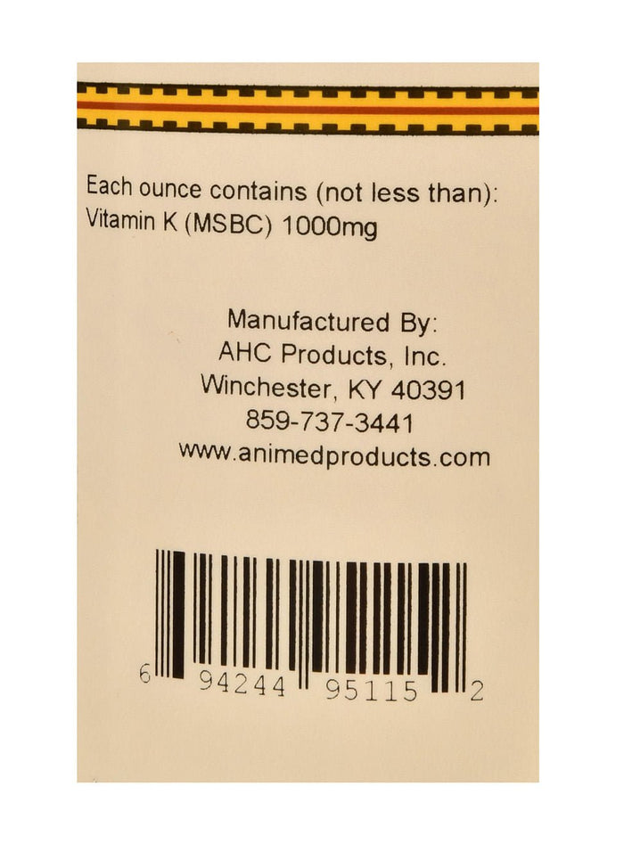 Mega K by Animed Vitamin K Powder Supplement for Dogs - AXG6 - 3