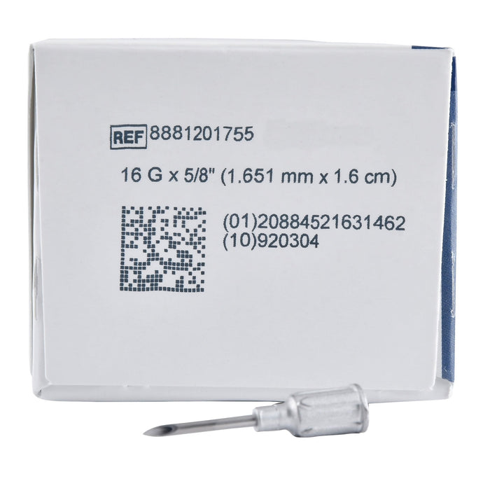 Metal Hub Needle, 16ga x 5/8" - CSAG - Box of 100 - 1